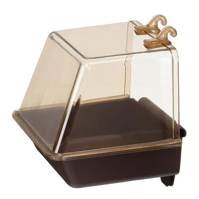 Grande boîte de bain pour oiseaux de compagnie – vue 2