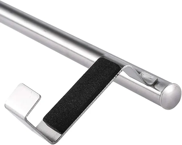 Porte-serviettes élégant en acier inoxydable – vue 5