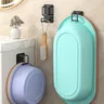 Support de lavabo pliable en acier – vue 3