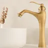 Robinets de lavabo robinet en laiton Antique salle de… – vue 5