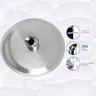 Pommeau de douche à effet de pluie carré/rond chromé de… – vue 4