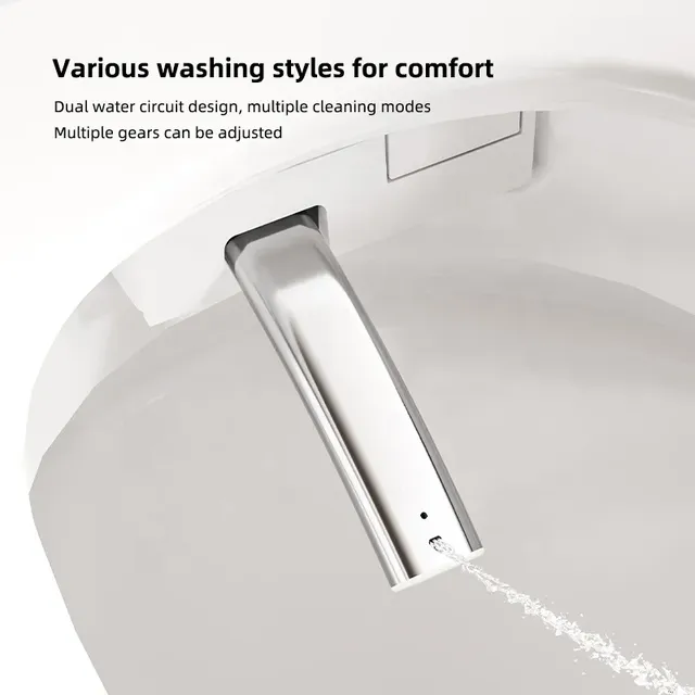 Toilettes intelligentes de luxe avec Wc automatique – vue 6