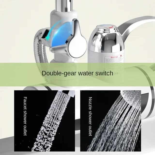 Chauffe eau électrique instantané sans réservoir robinet… – vue 3