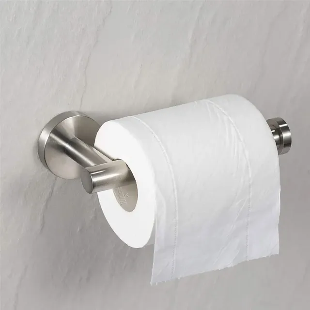 Support de rangement de papier toilette rond en acier… – vue 2