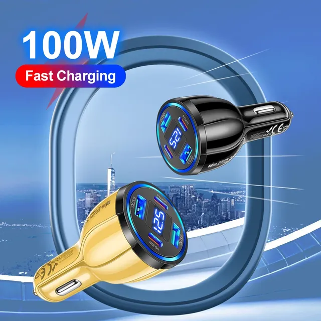 Chargeur USB de voiture de type C à charge rapide PD