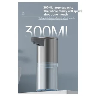 Distributeur savon automatique sans contact acier inoxydable brossé…