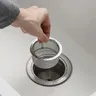 Filtre de vidange d'évier en acier inoxydable durable – vue 4
