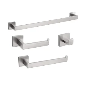 Ensemble de matériel de salle de bain, accessoires de salle de bains, crochet pour Robe noire, porte-serviettes, barre, étagère, porte-papier de soie, porte-brosse à dents Ensemble de matériel de salle de bain, accessoires de salle de bains, crochet pour Robe noire, porte-serviettes, barre, étagère, porte-papier de soie, porte-brosse à dents