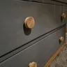 Boutons de commode en rotin Boho – vue 4