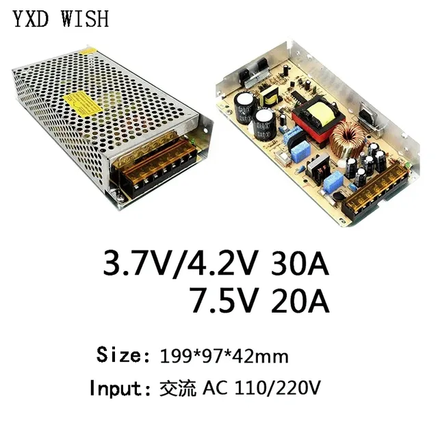 Transformateur d'alimentation 3.7V 4.2V 7.5V SMPS 3.7… – vue 5