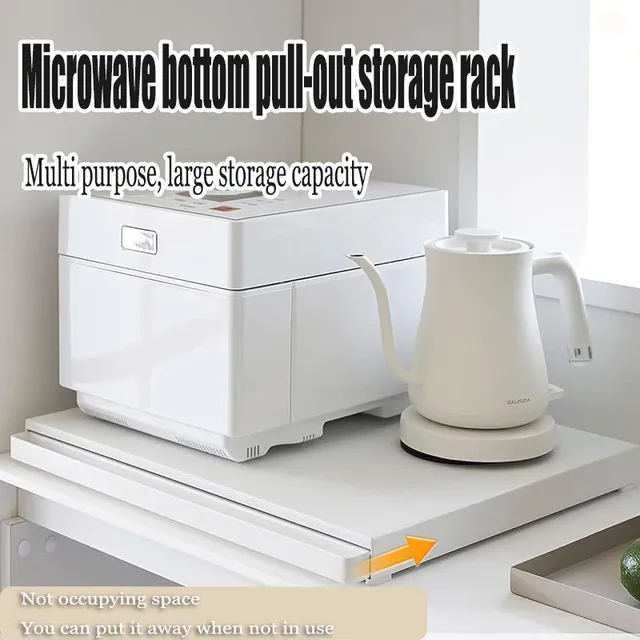 Support de rangement pour micro-ondes de cuisine – vue 5