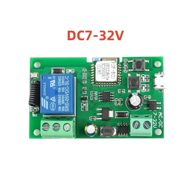 Commutateur intelligent Ewelink 1CH RF 12V 24V 7-32V AC… – vue 4