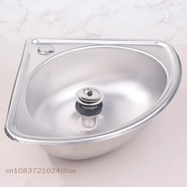 1 Pc Kitchen Sink Stainless Bathroom Basins Camper… – vue 4
