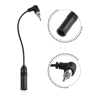 Adaptateur antenne radio voiture FM rallonge RCA coudé mâle femelle…