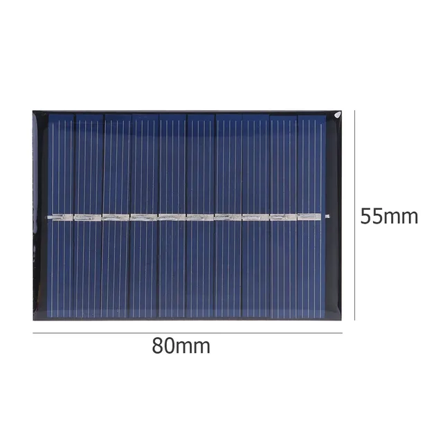 1-10 pièces 0.6W 5V panneau solaire Portable 120mA… – vue 6