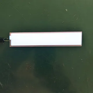 Panneau électroluminescent blanc 14cm 28mm feuille rétroéclairage LCD…