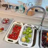 Cuisine Pot de fruits support de rangement égouttoir… – vue 2