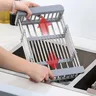 Égouttoir d'évier de cuisine en acier inoxydable – vue 4