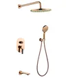 Ensemble de robinets en or Rose – vue 6