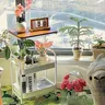 Chariot rangement cuisine roulant trois niveaux acier… – vue 3