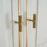 Poignée de porte d'armoire de cuisine en laiton massif – vue 5