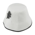 chapeau sauna feutre pêcheur isolation absorption eau taille unique réglable sangle confortable durable résistant élégant bord souple liseré anthracite