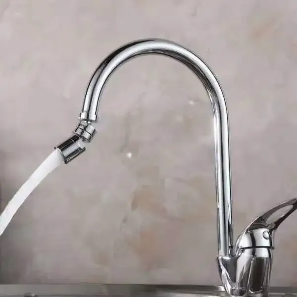 Aérateur de robinet d'évier pivotant en laiton chromé… – vue 7