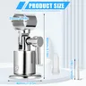Support de douche moderne et élégant à 180 degrés – vue 2
