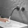Plan de salle de bain mural en laiton de luxe – vue 3