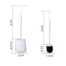 Brosse WC silicone souple TPE tête antirayures… – vue 6