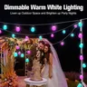 Smart WIFI S14 LED ampoule chaîne lumière USB 5V fée… – vue 4