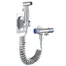 Pulvérisateur Bidet Manuel Acier Inoxydable Chromé Mural… – vue 6