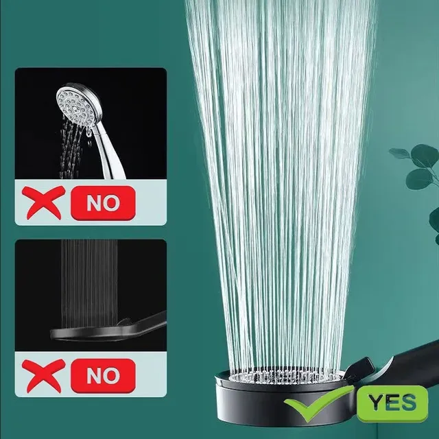 Pommeau de douche haute pression réglable – vue 2
