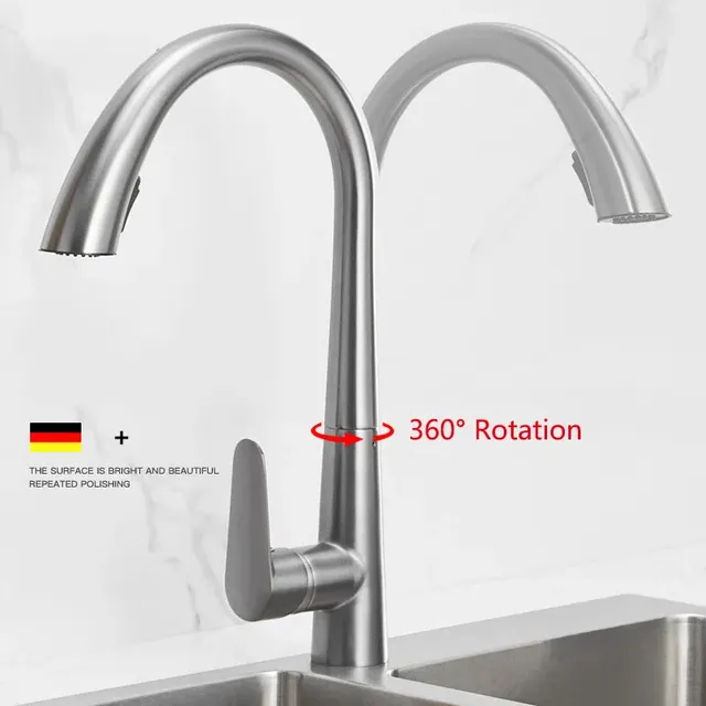 STARON robinet de cuisine extractible tête de… – vue 4