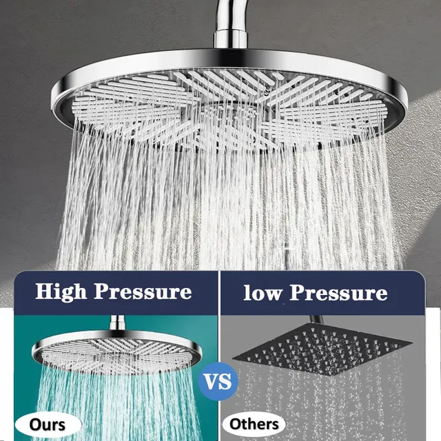 Pommeau de douche cascade à grand panneau de 255MM – vue 4