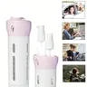 Flacon distributeur voyage portable rechargeable étanche… – vue 3