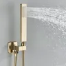 Ensemble de robinets de douche de salle de bains en or… – vue 3
