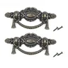 Poignée meuble rétro bouton armoire tiroirs bronze… – vue 1