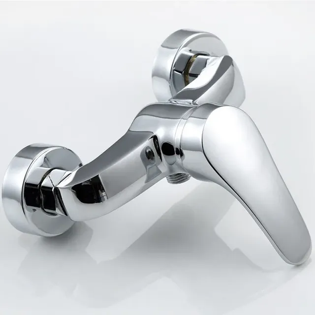 Robinet de douche mural en alliage de zinc/cuivre – vue 4