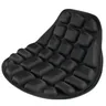 Coussin de siège de moto en mousse noire