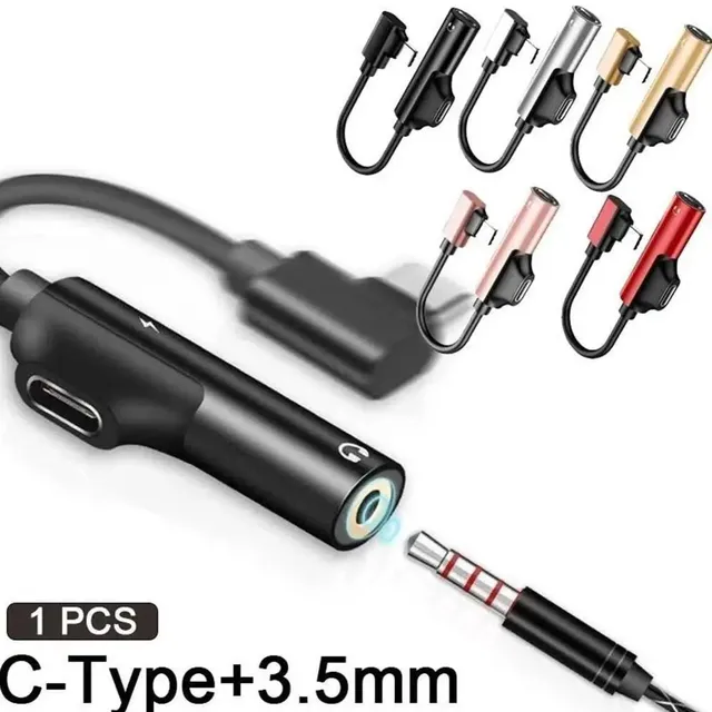 Adaptateur Type C adaptateur casque adaptateur Usb-C… – vue 2