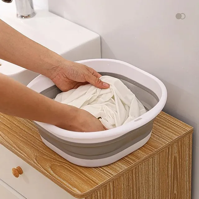 Bassine pliable portable empilable compacte silicone… – vue 4