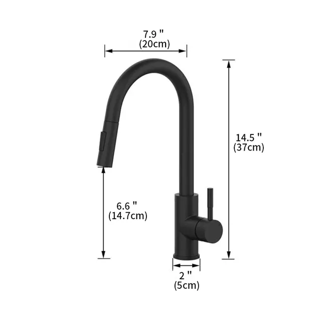 Robinet de cuisine G1/2 – vue 3