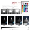Ampoule LED RGB multicolore E27 B22 – vue 4