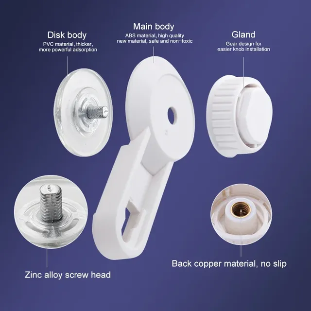 Ventouse porte-papier hygiénique support mural sans… – vue 3