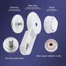 Ventouse porte-papier hygiénique support mural sans… – vue 3
