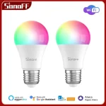 SONOFF B02-B-A60/ B05-BL-A60 WiFi Smart LED Ampoule inda Dimmable RGB Ampoules 9W 220V-240V Smart Home eWeLink Andrea Control