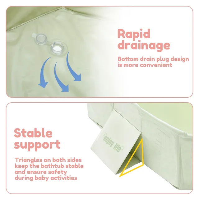 Baignoire pliable pour bébé – vue 4