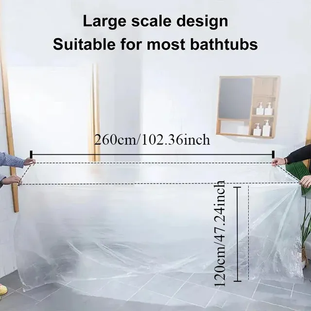 Ensemble de baignoire de grande taille épaissie… – vue 2