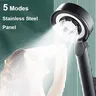 Pommeau douche manuelle haute pression filtrant portable… – vue 2